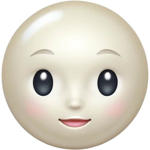 expensive white pearls emoji
