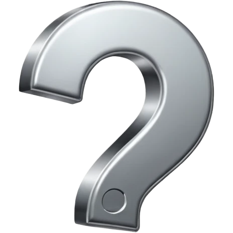 Signo de pregunta emoji