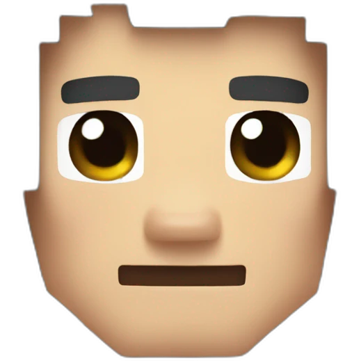 Minecraft Steve  emoji