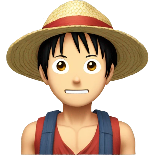 Luffy emoji