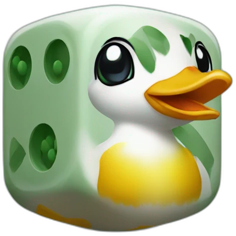Duck Dice emoji