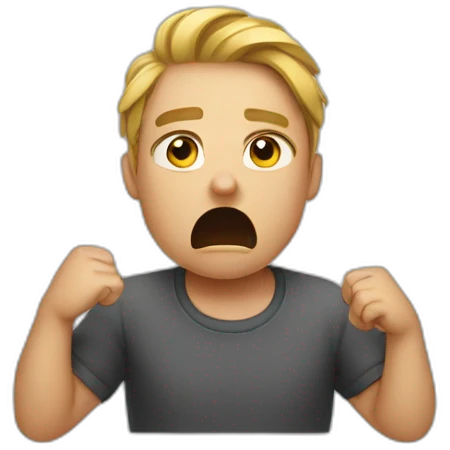 Irritated emoji