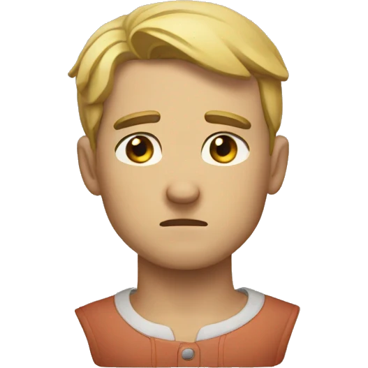Egman sad emoji
