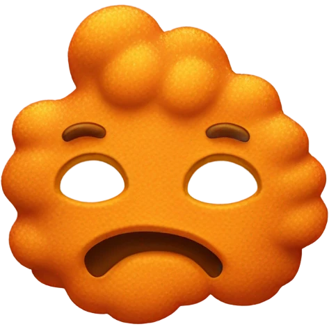 Trump as a Cheeto  emoji