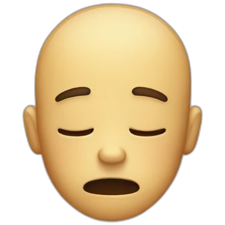 Tired emoji