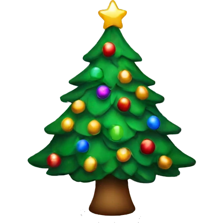 Christmas tree  emoji