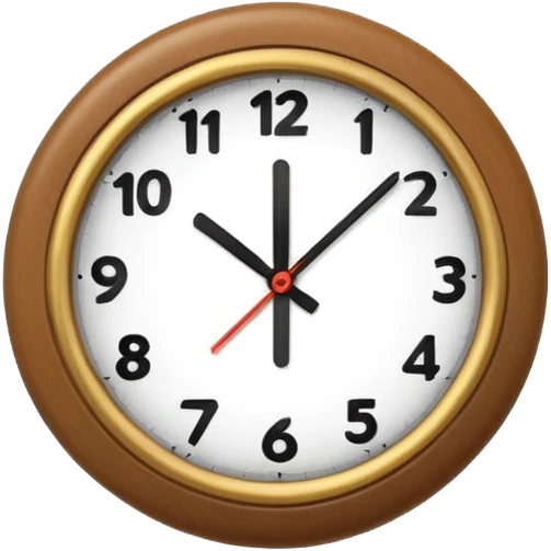 Clock it finger movement  emoji