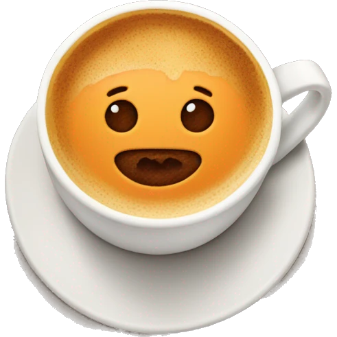 Pumkin spice latte emoji