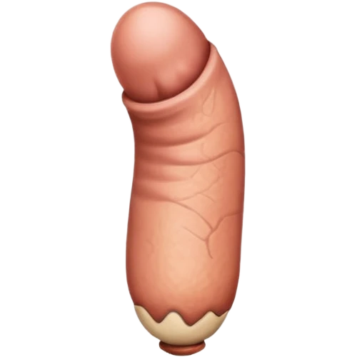 A dick emoji