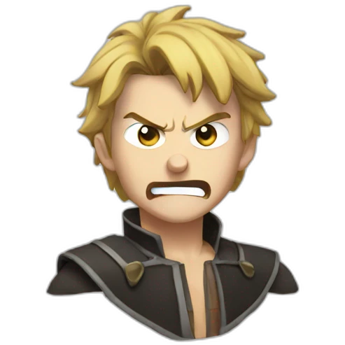 Asta angry emoji