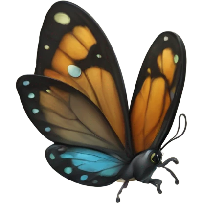 Farting butterfly  emoji
