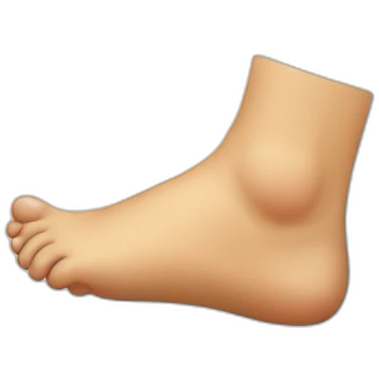 Foot emoji