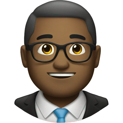 un rico con dinero emoji