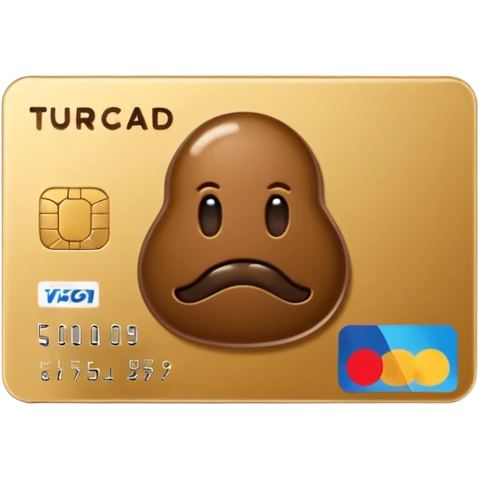 💳 with TURD LOGO emoji