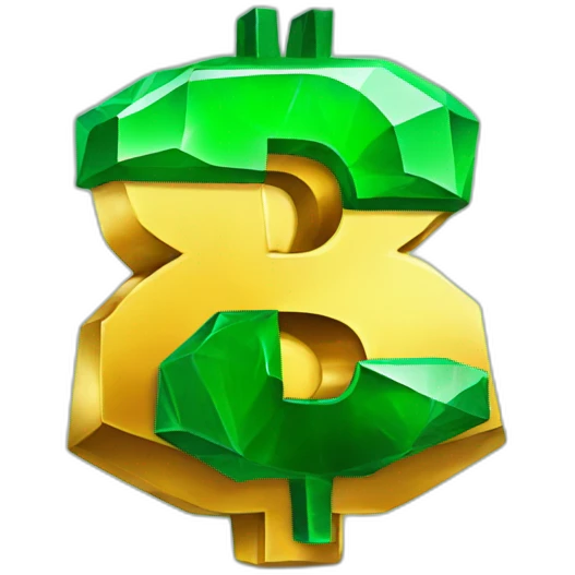 bitcoin emerald emoji