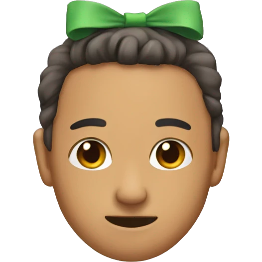 Bagie bow emoji