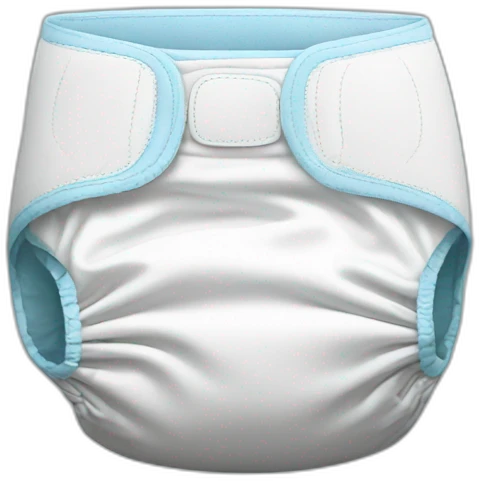 An adult diaper emoji