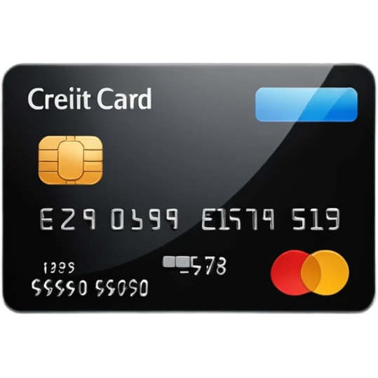 black credit card, no text emoji