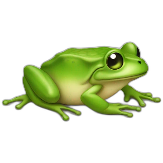 grenouille qui dort emoji