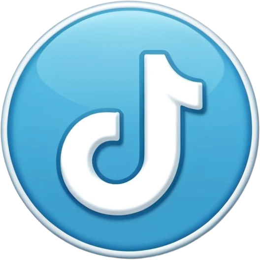 Tiktok Blue tick sticker emoji