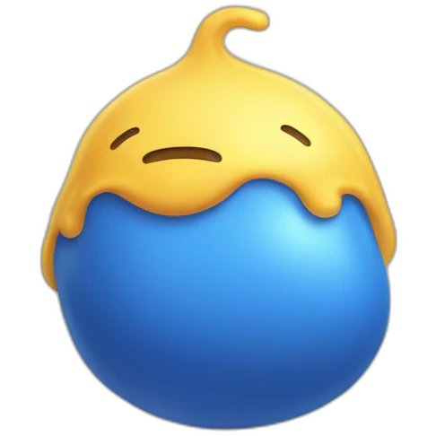 Blob weight gain emoji