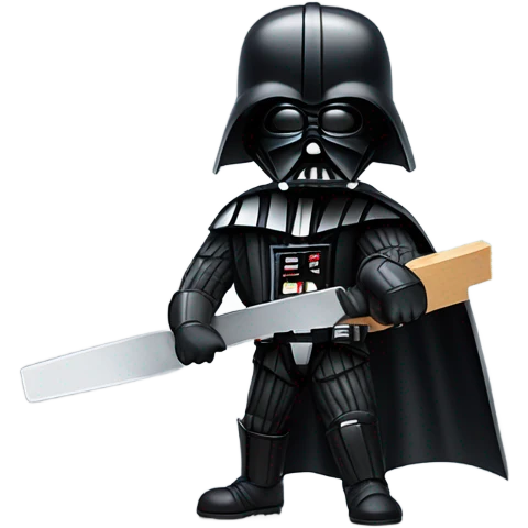 darth vader + carpentrsaw emoji