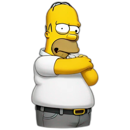 Homer simpson emoji