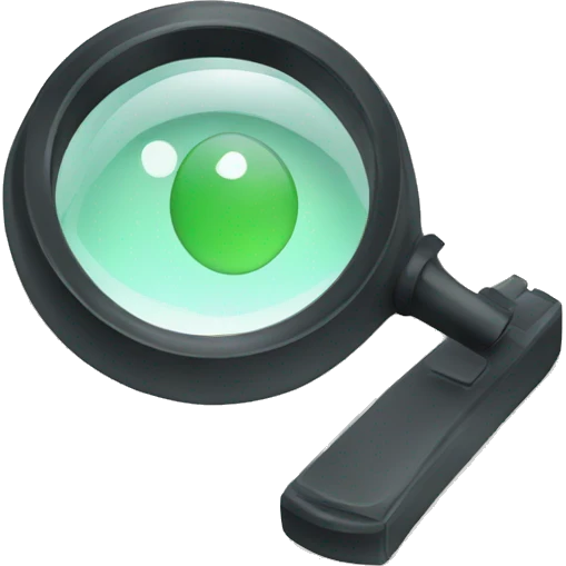 magnifier emoji