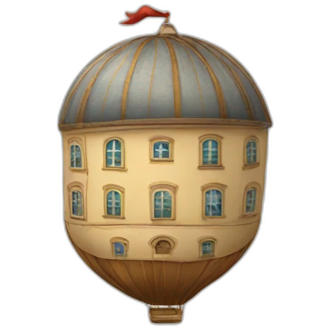 Maison ballon emoji