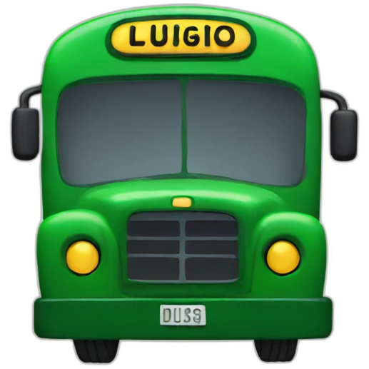 Luigi bus emoji