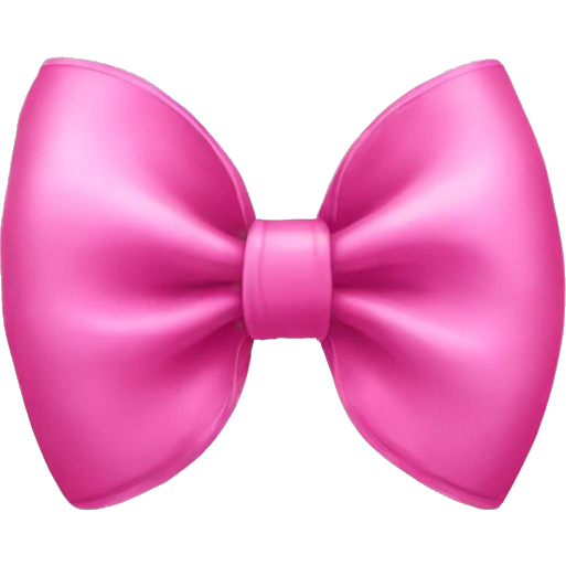 Pink bow  emoji