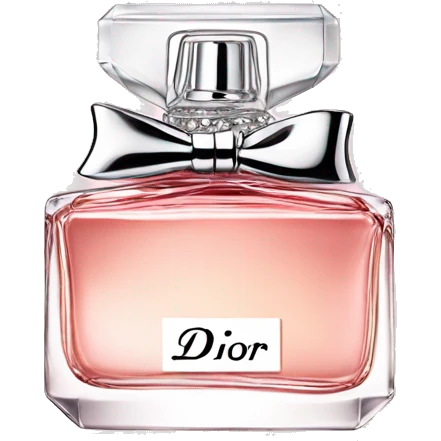 Miss Dior pefume  emoji