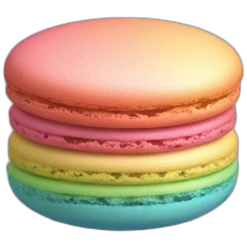 rainbow Macaron emoji