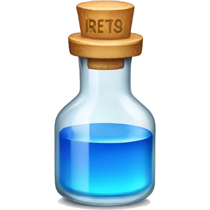 A vial of testosterone  emoji