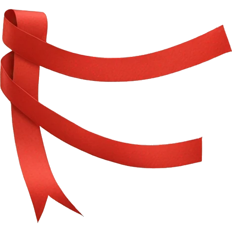 A bit with a red tape emoji