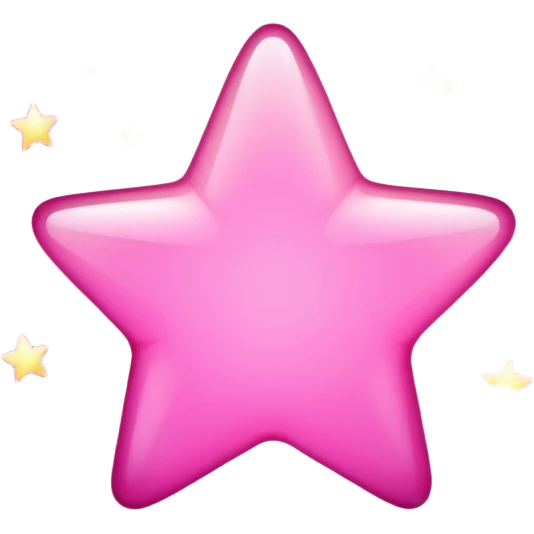 pink small stars emoji