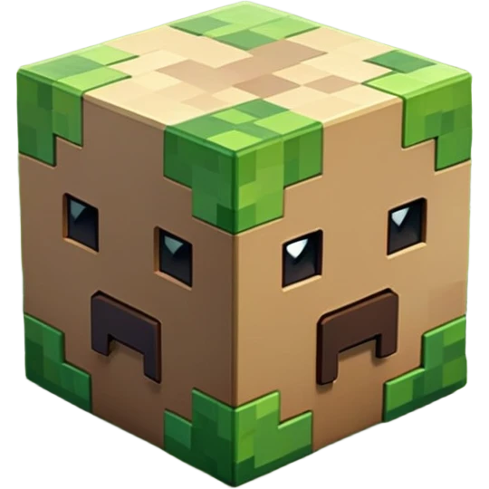 Minecraft block emoji