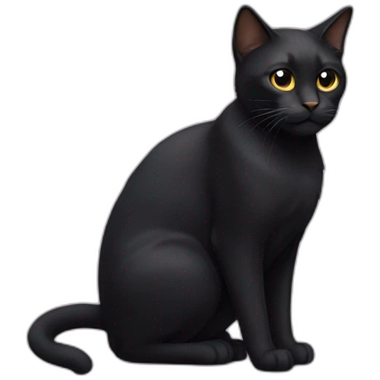 black cat emoji