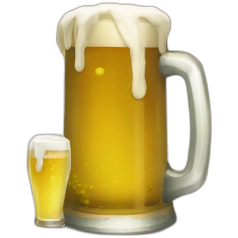 Dofus forgelance avec une bière emoji