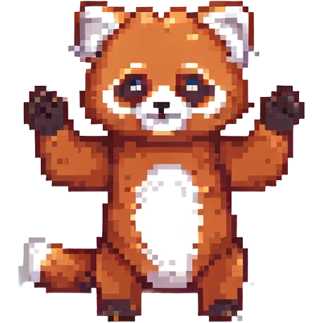 red panda clapping emoji