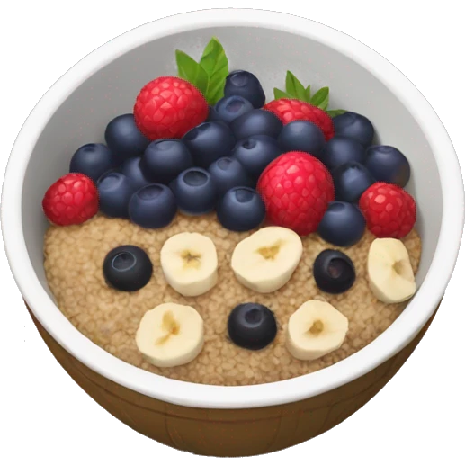 Açai bowl emoji
