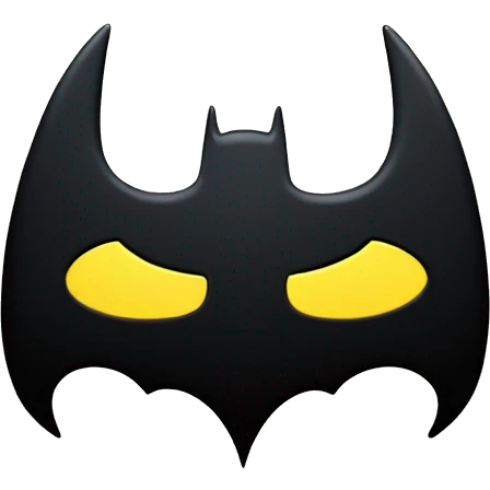 batman logo emoji