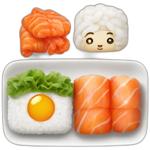 kimchi and kimbab emoji
