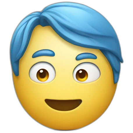 un homme est une pomme emoji