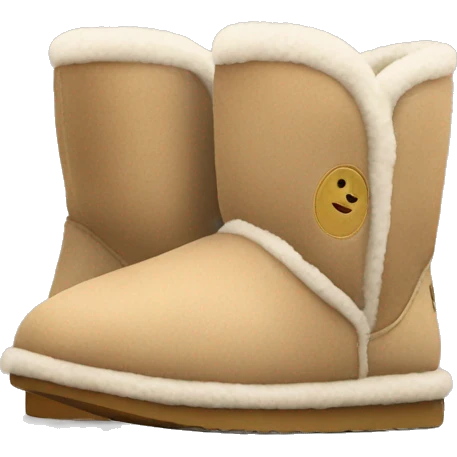 Uggs slippers emoji
