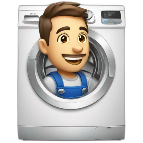 Washing machine repairman  emoji