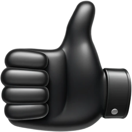 Black thumbs up  emoji