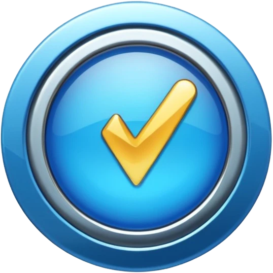 A verification badge from roblox emoji