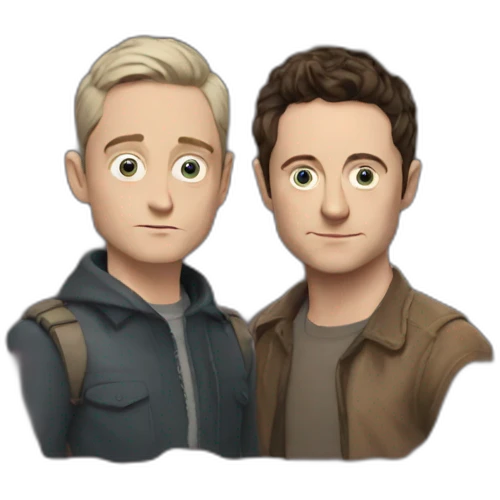 Elijah wood and Daniel raddclif emoji