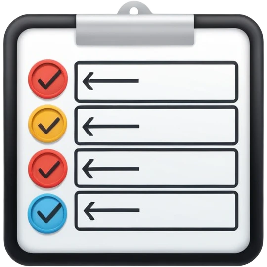 Minimalistic flat vector icon, iOS style, thin black contour on white background. Simple kanban board with circular arrow above it. Clean, no text, no shadows emoji